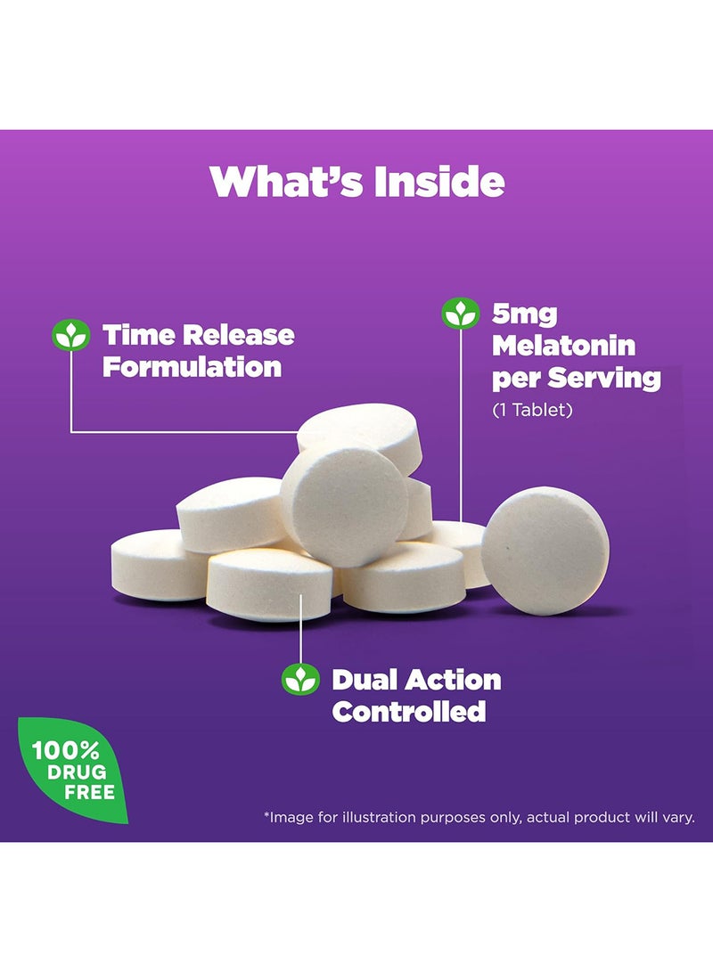 now Sleep Melatonin 5 mg, 100 Tablets Packaging May Vary - Image 5